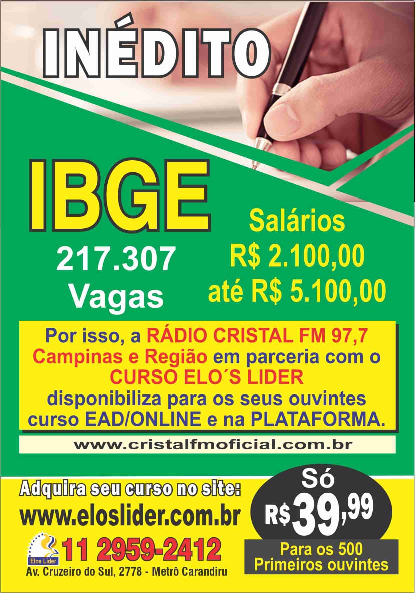 Cristal FM Campinas 97.7