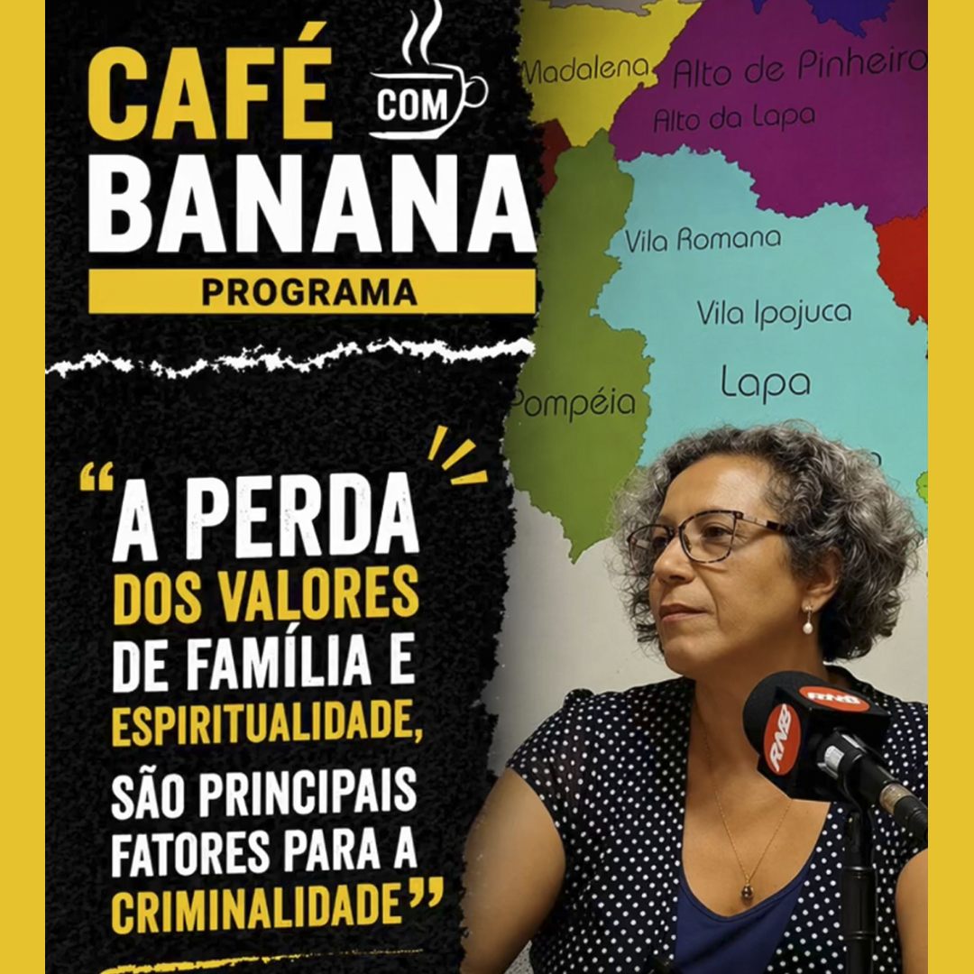 Valdívia Passoni no Café com Banana