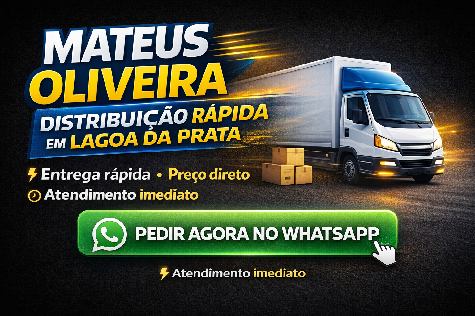 Mateus Oliveira Distribuição Rápida em Lagoa da Prata