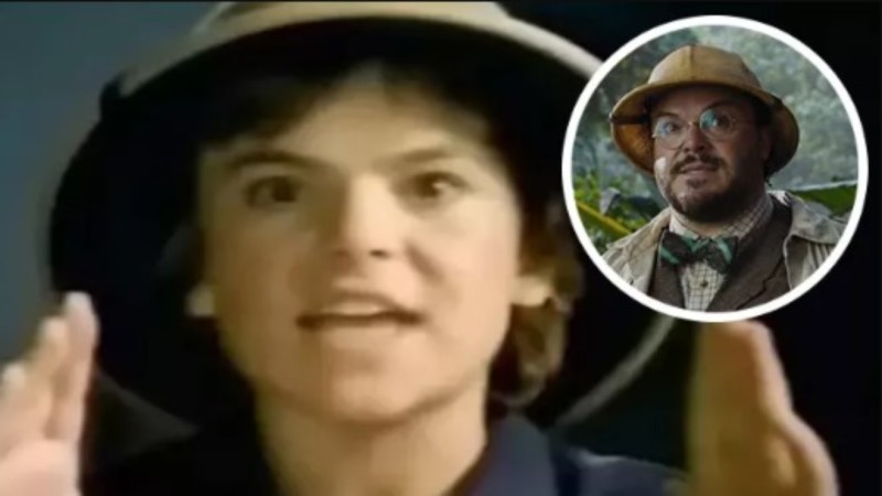 Notícia » Jack Black com cara de bebê em seu primeiro trabalho como ator para um comercial de videogame em 1982