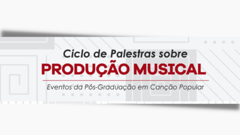 Notícia » Palestras sobre Produção Musical