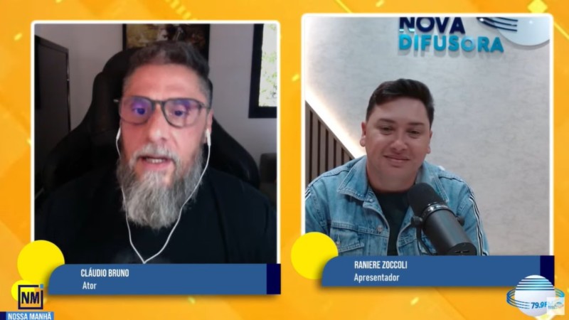 Notícia » Nossa Manhâ entrevista Claudio Bruno "Tapes Hediondos"